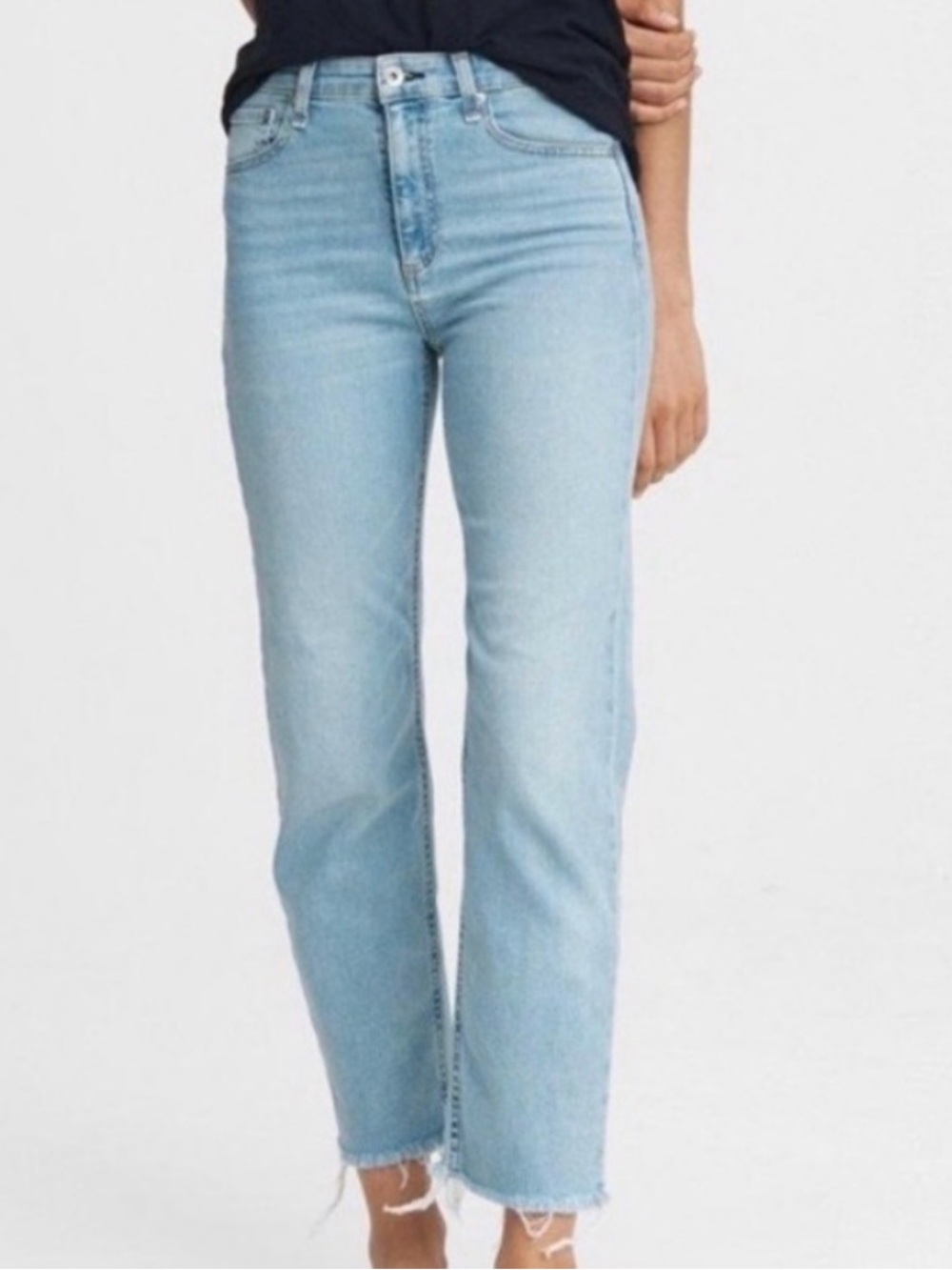 Rag & bone Nina High Rise Ankle Cigarette Jeans Cardiff Size 34